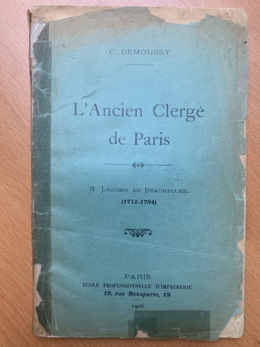 Ancien clergé paris - l'ancien,