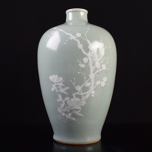 Vase chinois fleurs - chinois, à