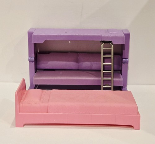 Barbie dream house purple bunk - house,