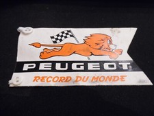 Autocollant PEUGEOT RECORD DU