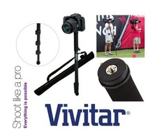 Vivitar 67" Photo/Video Monopod With Case For Sony DSLR-A500 DSLR-A500L DSLRA500
