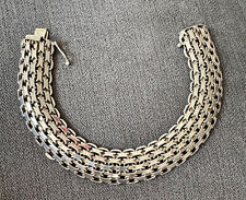 BRACELET EN ARGENT MASSIF 800 FILIGRANE BIJOU.