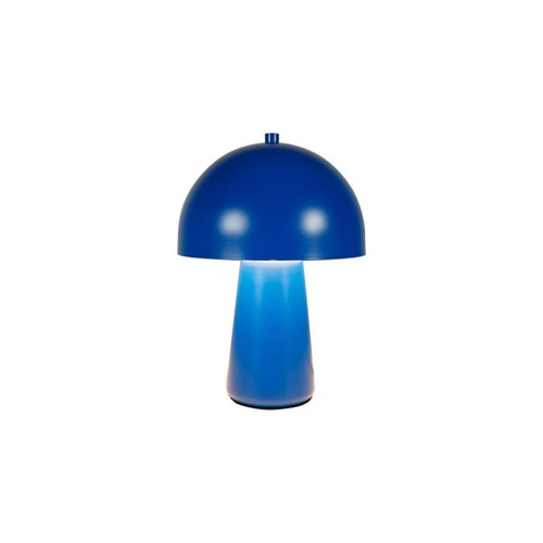 Lampe poser métal bleu - poser,