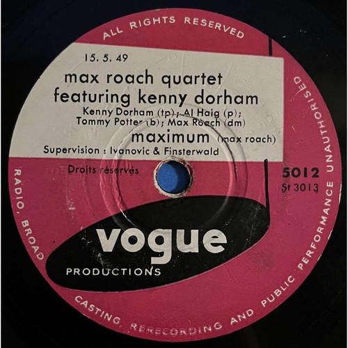 Max roah quintet kenny - roah,