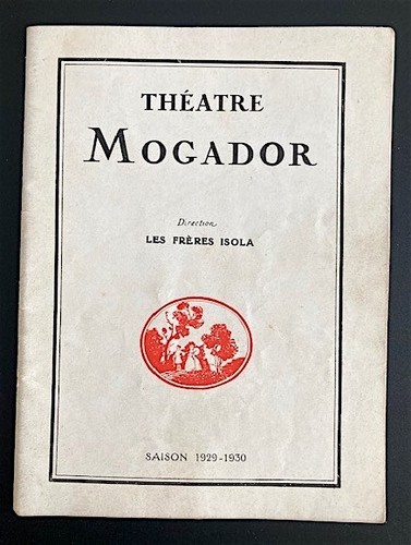 Théâtre mogador programme - mogador,