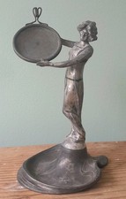 Ancien Porte Montre En Étain