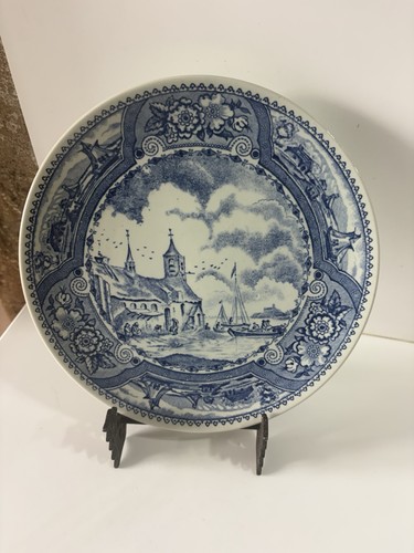 Boch freres delft assiette - boch,
