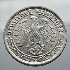 ALLEMAGNE 50 PFENNIG 1939 J