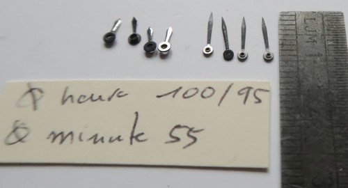 Paires aiguilles noires - 2,