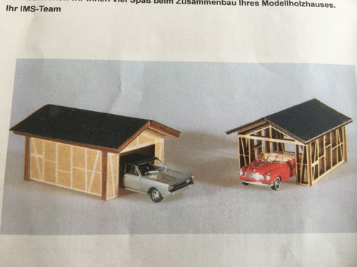 Carport fermé kit en bois - fermé,
