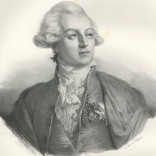 François Claude de Bouillé Chariol Lithographie Grévedon In-folio originale XIXe