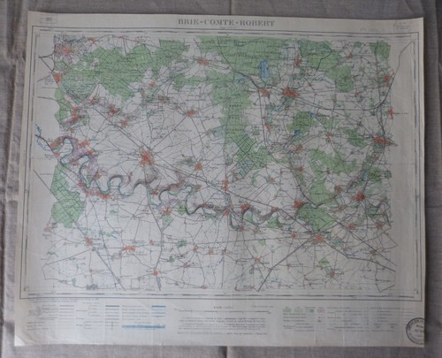 Ign 50000e tirage - tirage, 1940