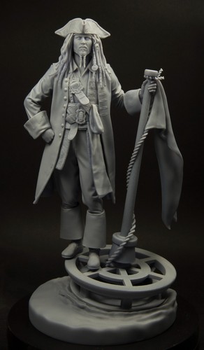 Figurine résine pirate - figurine, rÉsine.