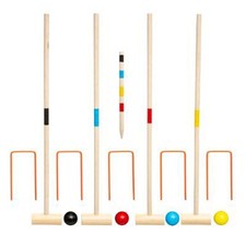 Jeu Enfant en Bois "Croquet"