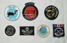 ecusson patch PADI ecole de
