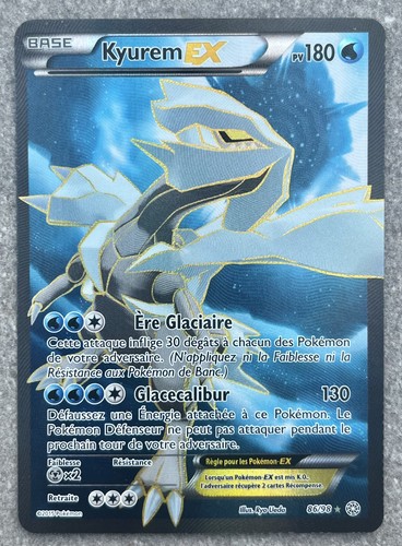 Carte pokémon kyurem - pokémon, ex