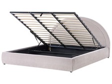 Lit avec Rangement en Tissu