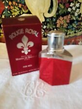 FLACON VIDE ROUGE ROYAL PRINCESSE MARINA DE BOURBON 100 ML