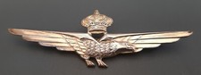 WW2 Brevet Pilote Italie post 1943 Alliés ORIGINAL ALLIED ITALIAN WING BADGE