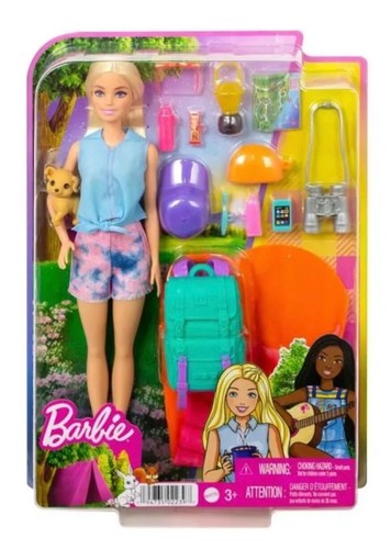 Barbie poupée malibu blonde - poupée,