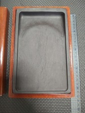 Grande pierre à encre japonaise en pierre naturelle Suzuri pour calligraphie ...