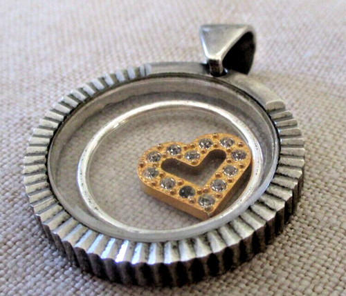 Ancien pendentif argent - pendentif,