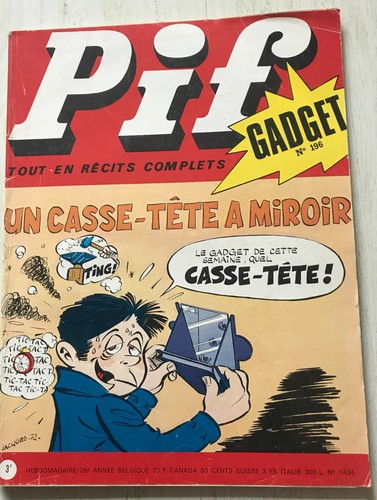 Magazine pif gadget ancien - magazine,