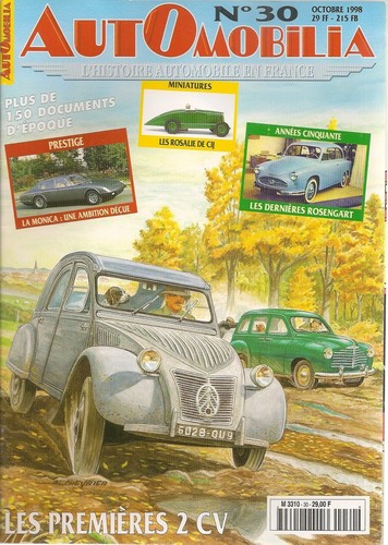 Automobilia les 6cv 1938 - 6cv,
