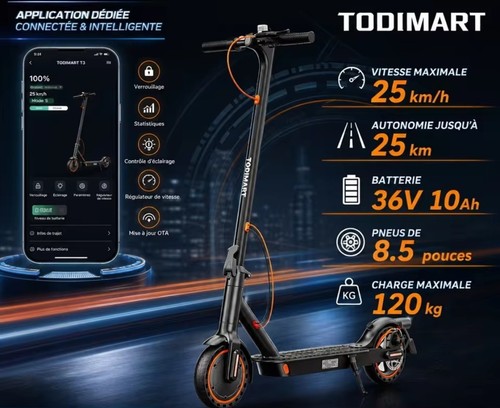 Todimart trottinette - t3,