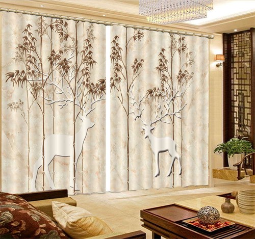 Bambou cerf rideau - bambou,