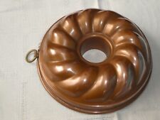 ANCIEN MOULE CUIVRE A GATEAUX DELALANDE VILLEDIEU FRANCE (2)