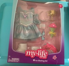 My Life As Ice Skating Clothes Accessories Play Set 10 Pc Fits American Girl