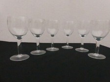 6 GRANDS  VERRES A PIED