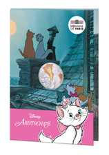 Cartelette10€ Euros Argent France 333/1000 - Disney 2025 Aristochats