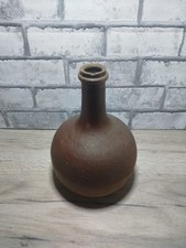 Ancienne Bouteille Gourde en Grés Terre Cuite Décoration