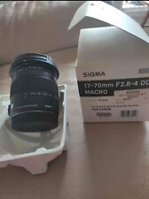 Objectif sigma 17-70mm f2.8-4 dc macro os hsm
