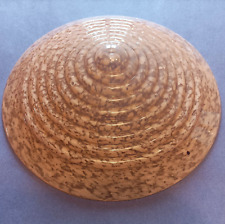 Superbe plafonnier / lustre Art déco / Modernisme en verre soufflé 1940 Clichy