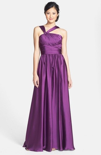 Monique lhuillier gown plum - monique,
