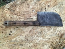 Ancienne Feuille de Boucher gravée Acier Fondue RF , Art Populaire, Grand Choix