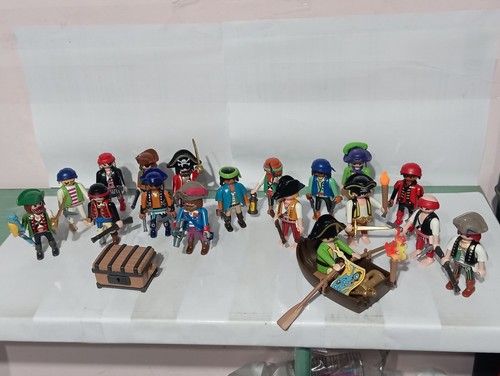 Playmobil pirate boat lot - playmobil, 18
