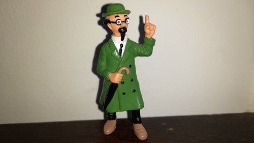 Figurine tintin professeur - tintin,