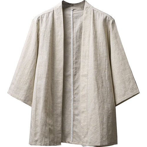 Hommes coton lin kimono - hommes,