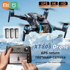 ✅ Drone Xiaomi XT808 8K HD Double Caméra GPS 5G Écran Brushless Pliable PRO RC