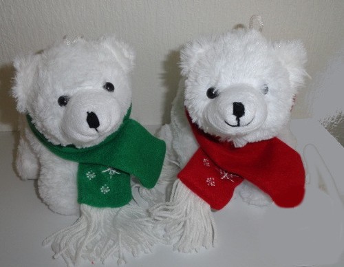 Peluche ours polaire - peluche,