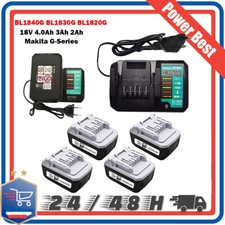 pour Makita BL1813G 18V G-series Batterie BL1815G BL1820G BL1813G Chargeur C18WA