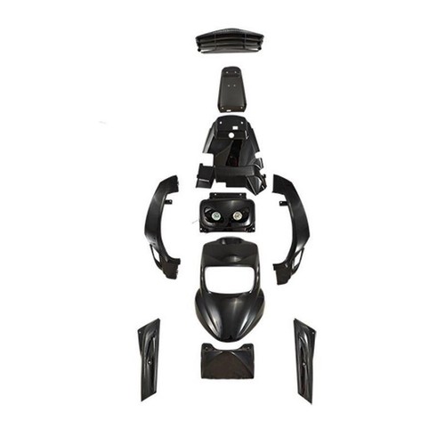 Kit carrosserie noir - carrosserie, (pack