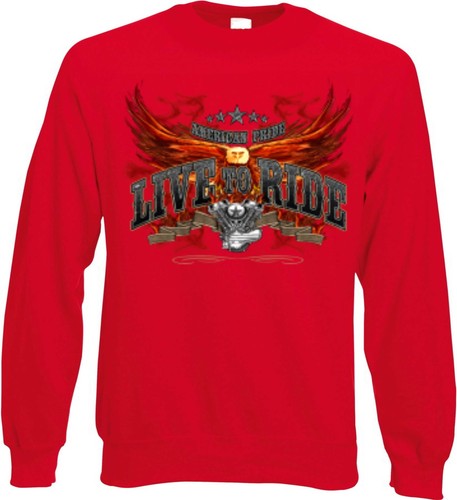 Sweatshirt rouge style - sweatshirt,