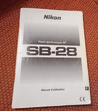 Manuel d'utilisation  Nikon flash SB-28 -  ( En Français )