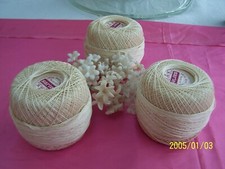 Ancienne bobine Sartel de fil spécial crochet 6 brins. 500m. No fil 10. N°409