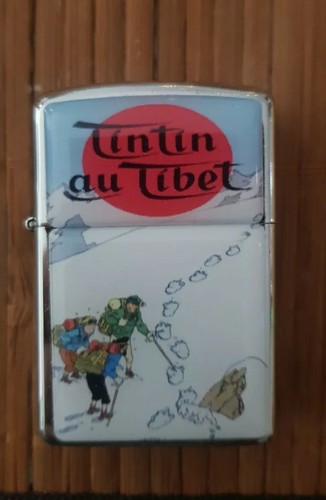 Briquet essence tintin - briquet,